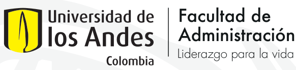 Universidad de los Andes, Facultad de Administración